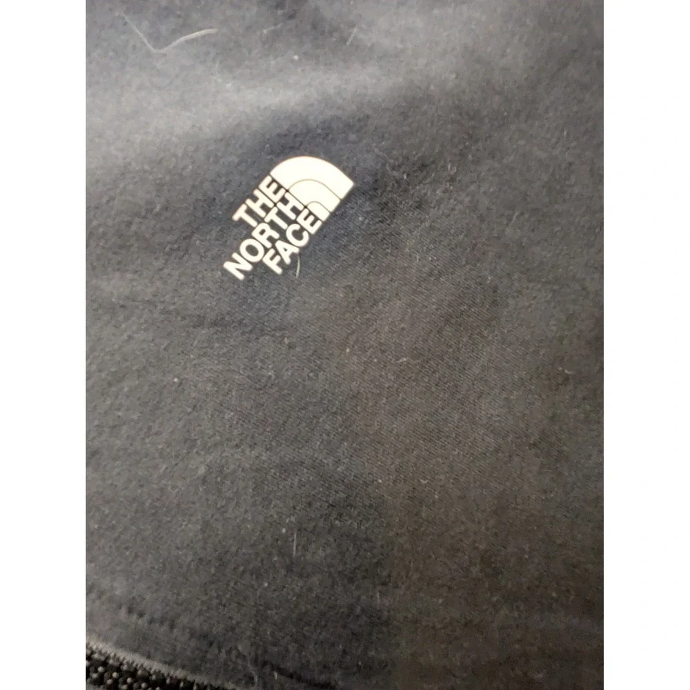 The North Face Mens XL Jacket Full Zip Logo Size XL Black Outdoor Sweatshirt